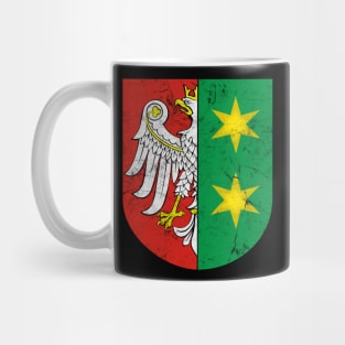 Lubusz Voivodeship, Poland - Vintage Distressed Style Mug